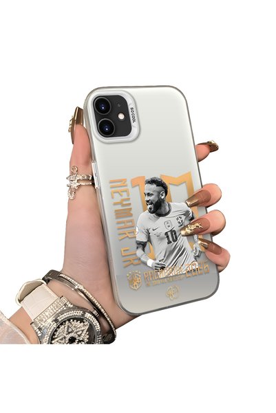 ucuc iPhone 12/12 Pro Compatible Hard Acrylic Back Silicone Edge Lens Protect...