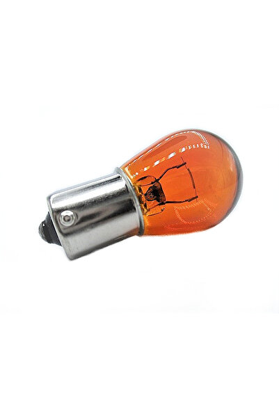 PARADOX SINCE 1992 Πορτοκαλί Γυάλινη Λάμπα Σήματος 12V BA15S 10 τεμάχια/σετ