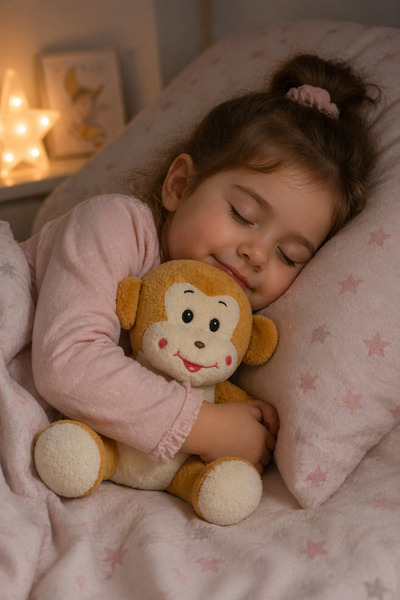 Özgüner Oyuncak Play and Sleep Companion for Children - 25 cm Plush Toy with ...
