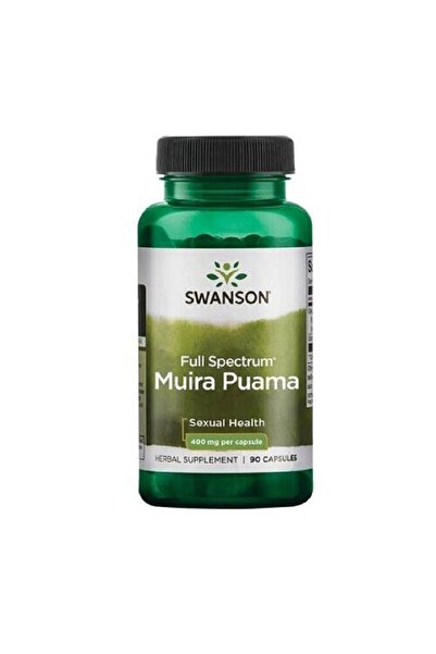 SWANSON Μουίρα Πουάμα Πλήρους Φάσματος 400mg