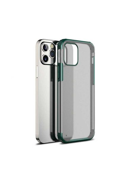zore iPhone 12 Pro Compatible Brsa Volks Case-Dark Green
