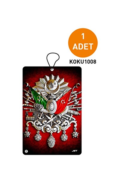 JR Jetreklam Özel Tasarımlı Osmanlı Tuğrası Motifli Dekoratif Askılı Oto Koku...