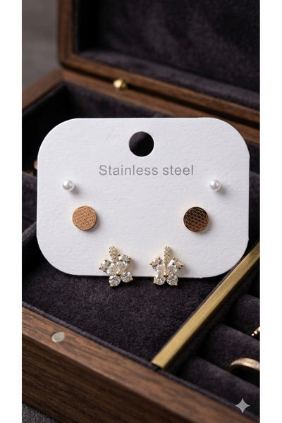 İNN JEWELLERY أقراط Xuping غير مشوهة ومضادة للحساسية (ضمان مستورد لمدة عامين)