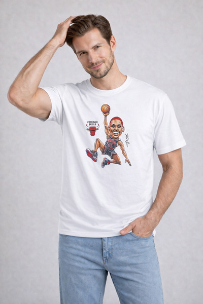 CAMILA PAUL Sports Themed Printed T-Shirt