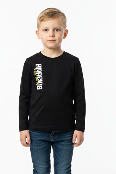 Toontoy Tricou cu mânecă scurtă și imprimeu pentru băieți 23244