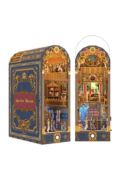 Tonecheer Τρισδιάστατο Παζλ, Γωνιά Βιβλίου Μουσείου Χωροχρόνου, Ξύλο, Toneche...