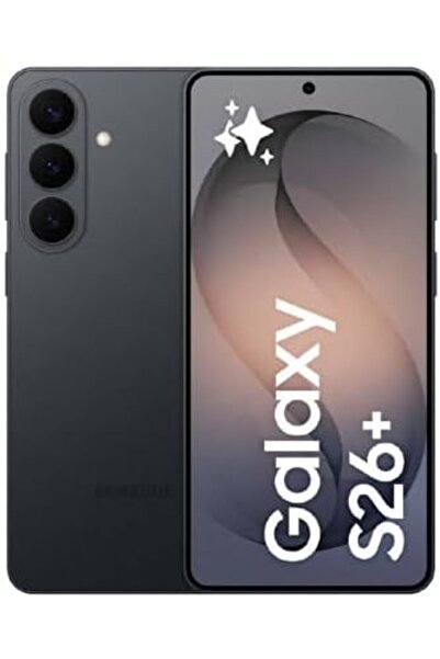 Samsung جالاكسي S26+ 5G طراز SM-S947 (12+256) جيجابايت أسود -SM-S947BZKIMEA