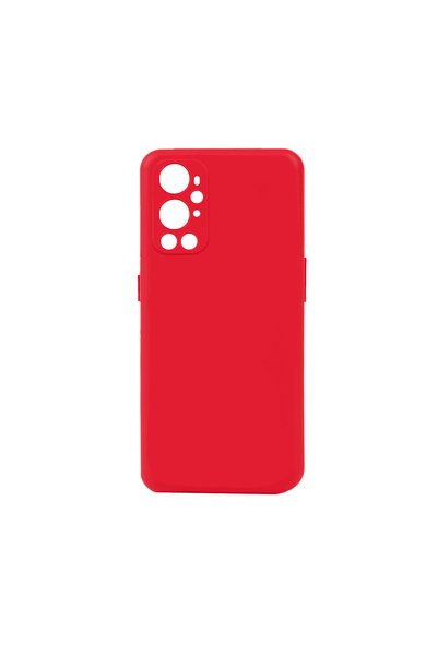 zore One Plus 9 Pro Case Brsa Biye Silicone - Red