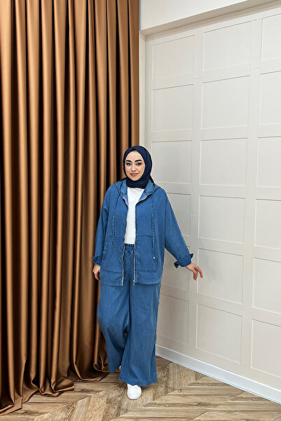 Stilife Αληθινό Διπλό Σετ Μπλε