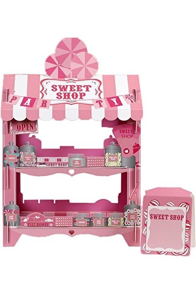 Arabest 3 Tier Ice Cream Truck Cupcake Stand,Cardboard Dessert Display for Ki...