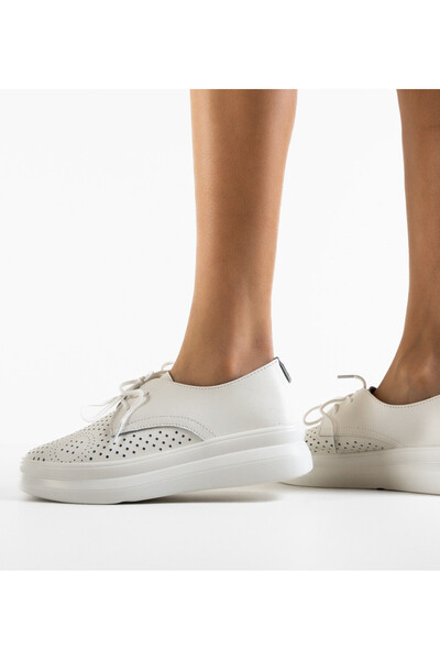 BENOTTİ Alannah Women's Casual Shoes White