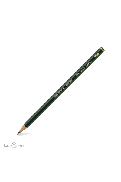 Faber Castell Creion de grafit hexagonal Faber-Castell Castell 9000, duritate...