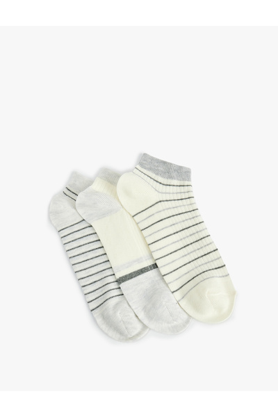 Koton Σετ κάλτσες μποτάκια 3 γραμμών