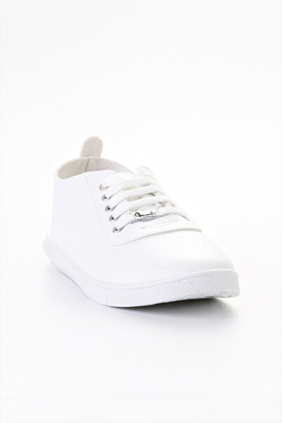 OEM Pantofi casual dama uni, albi (Marime: 38)