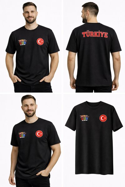 Yassino World Cup Concept We Are 26 Turkey National Team T-Shirt Unisex