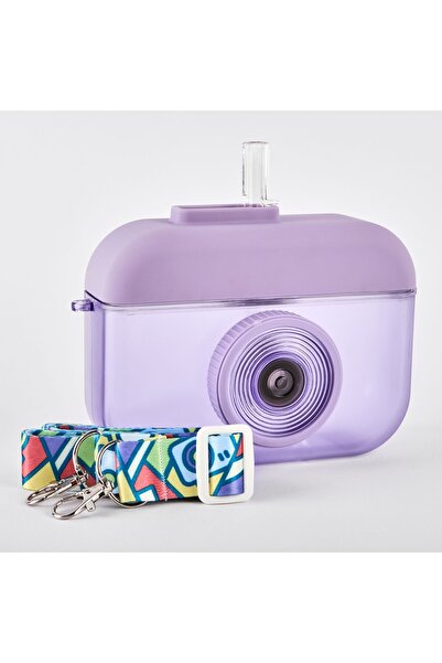 OEM Μπουκάλι νερού  "Camera " 400 ml, λιλά