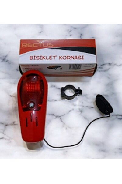 Rectus 8 SESLİ BİSİKLET KORNASI (KIRMIZI)