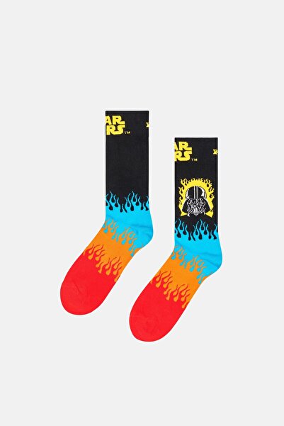 Happy Socks - Multicolored Star Wars Darth Vader Figure Socks