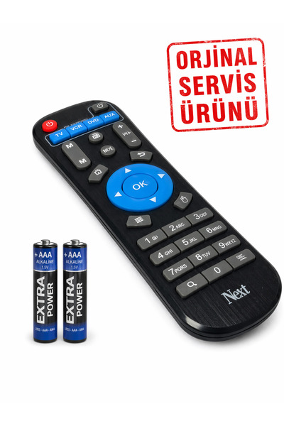 NEXT NEXTSTAR orjinal Next Mediabox Mybox 4K Android Tv Box Kumanda servis ür...
