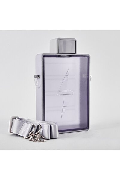 OEM Παγούρι νερού, 450 ml, γκρι, ρυθμιζόμενο λουράκι