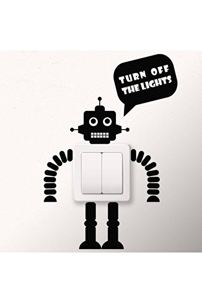 OEM Sticker pentru intrerupator Turn Off The Lights