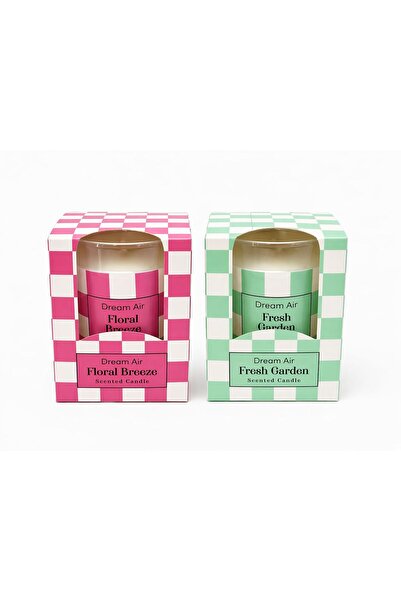Rebul Kokulu mum 2 çeşit çiçeksi - fresh koku 2'li set