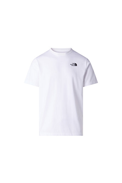 THE NORTH FACE M Box Nse Celebration Reg Ss Tee Ανδρικό Casual T-Shirt Λευκό ...
