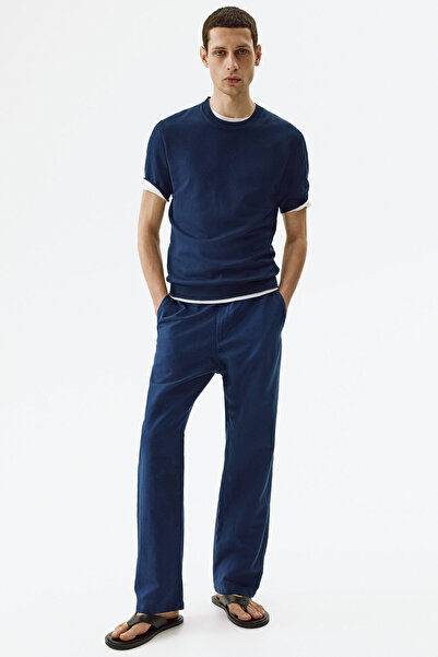H&M Keten Karışımlı Pantolon Regular Fit