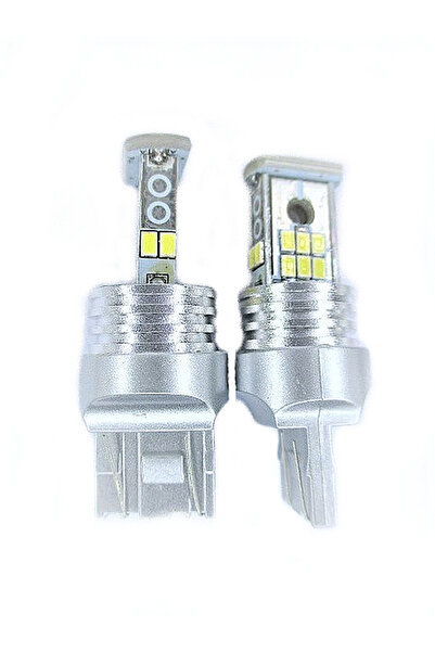 PARADOX SINCE 1992 LED T20 W21W 18 SMD 12V Λευκό Φως Θέσης Σετ 2 τεμαχίων