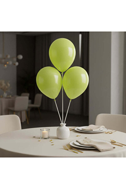 Party Centre Kiwi Fashion Latex Balloons 5in, 100pcs, Party Decoration Balloons