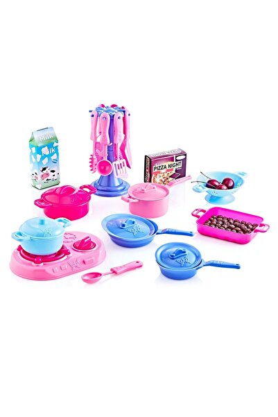 Güçlü Toys Set pentru bucatarie Guclu Toys Big Meal cu 25 elemente in rucsac