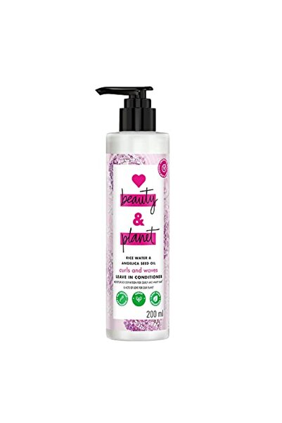 Love Beauty & Planet بلسم مائي للشعر بدون شطف 200 مل - كريم نمو الشعر بخلاصة ...