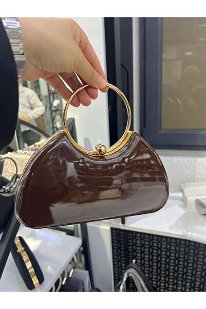 H&D COLLECTİON Πολύ κομψό βραδινό φόρεμα και τσάντα για κλαμπ με χρυσό δαχτυλ...