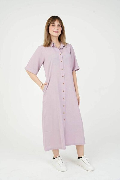 OEMS Day Dream Button up shit dress - S