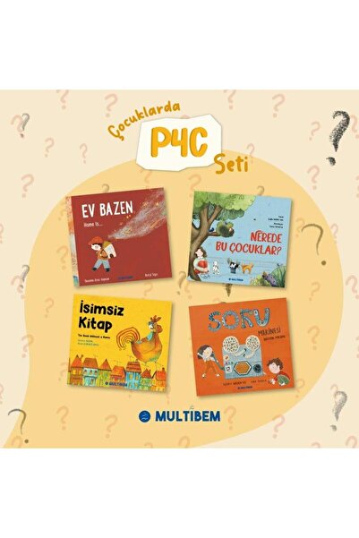Multibem Yayınları ÇOCUKLAR İÇİN FELSEFE (P4C) SETİ