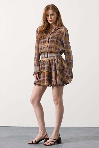 Secret Passion Lingerie Νέα Σεζόν Δαντελένια Λεπτομερής Χρυσή Ζώνη Γυναικείο ...