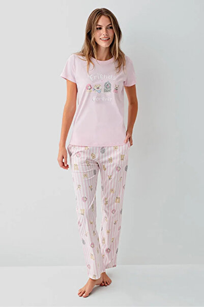 YUYİ ROLYPOLY 100% ΒΑΜΒΑΚΙ, ΣΕΤ ΓΥΝΑΙΚΕΙΩΝ ΠΙΤΖΑΜΕΣ ΜΕ ΚΟΝΤΟ ΜΑΝΙΚΙ ΚΑΙ ΛΑΜΠΕ...