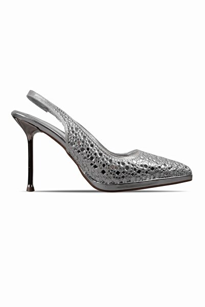 Lal Shoes & Bags Γυναικεία βραδινά παπούτσια με τακούνι Moses με μυτερή μύτη ...