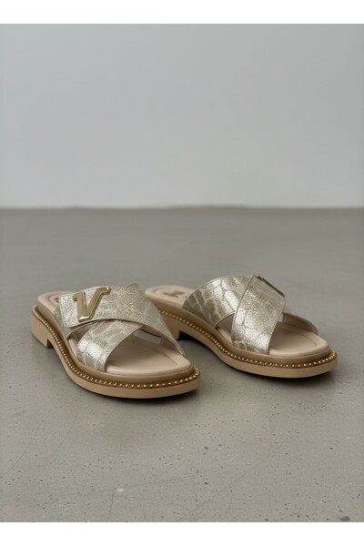 Venüs 2610104Y HAKİKİ DE Δερμάτινο ERLİK ΜΕ ΧΙΤΡΕΣ ΛΑΜΕΝΕΣ ΤΑΙΝΙΕΣ ΚΑΘΗΜΕΡΙΝΕ...