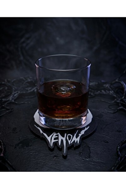 GoKa 3D Craft Venom & Marvel Temalı Bardak Altlığı - Gamer Oda Aksesuarı - 9 ...