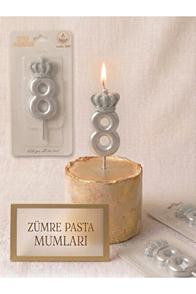 By Paster Zümre Pasta Mumları 8 Rakamı