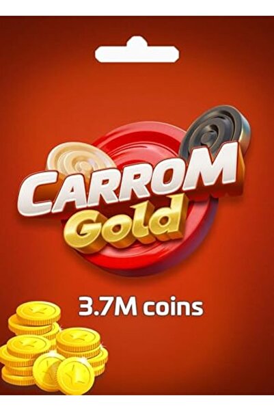Generic Carrom Gold Coin: 3,700,000 Coins [Digital Code]
