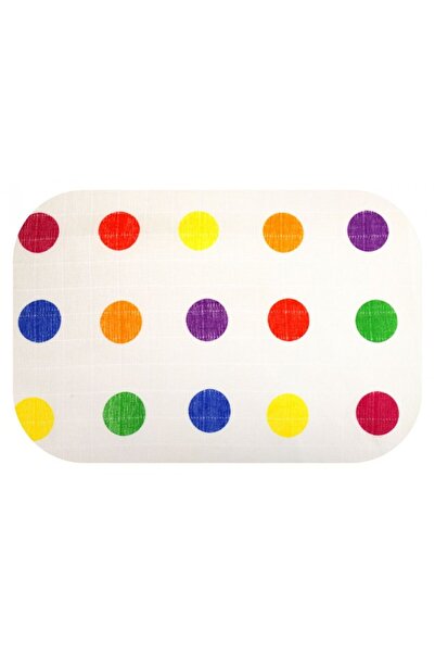 EgaKids Scutec din bumbac tetra Lux 70x80 cm model Buline colorate