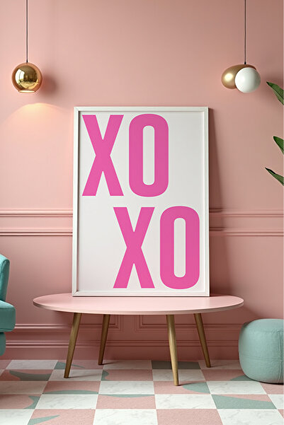 Esci Design Τραπέζι με λευκό πλαίσιο - Ροζ Τραπέζι - Τραπέζι Tiktok - Τραπέζι...