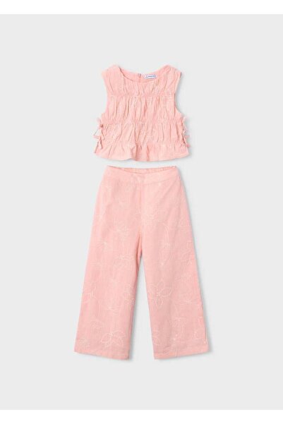 MAYORAL Bluz Pantolon Set Pembe