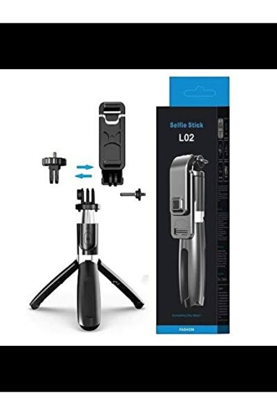 ALVER Uzaktan kumandalı kablosuz tripod selfi cubugu