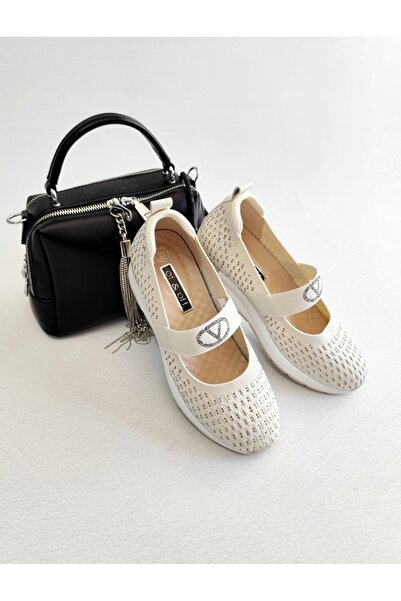 Of&Off Women's Imported Tricot Casual Shoes