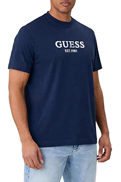 Guess Ανδρικό μπλουζάκι M6GI16K3032 Cn Ss Logo Con