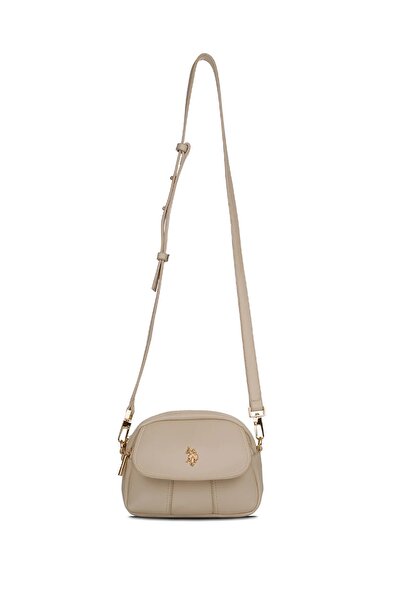 U.S. Polo Assn. Γυναικεία τσάντα χιαστί τύπου Postman Μπεζ US26194 – Καθημερι...