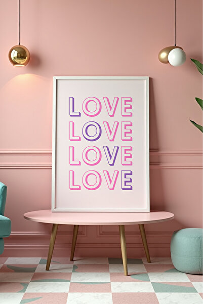 Esci Design Τραπέζι με λευκό πλαίσιο - Ροζ Τραπέζι - Τραπέζι Tiktok - Τραπέζι...